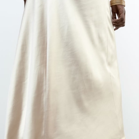 ZARA Woman Sandals with rolled thin straps. Rounded toe. Buckle strap 40/9US - Picture 3 of 13